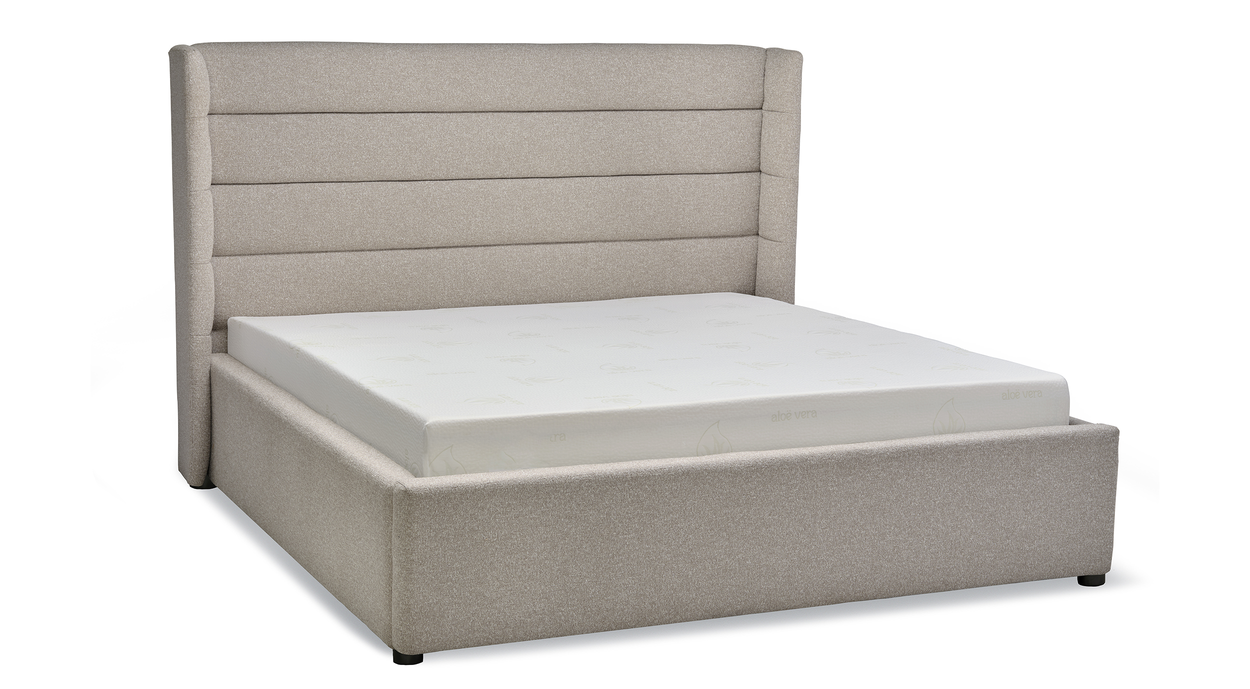 Stylus Berlin King Storage Bed - Mitte Taupe - Image 3