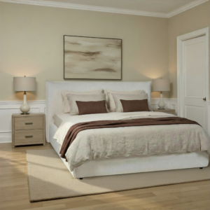 Stylus Eden Queen Bed - Casita Cream