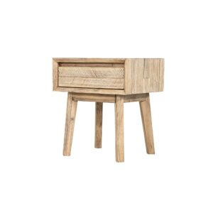 Gia 1 Drawer Nightstand - Light Driftwood