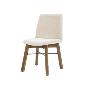 Gia Dining Chair - Warm Pecan - Sand