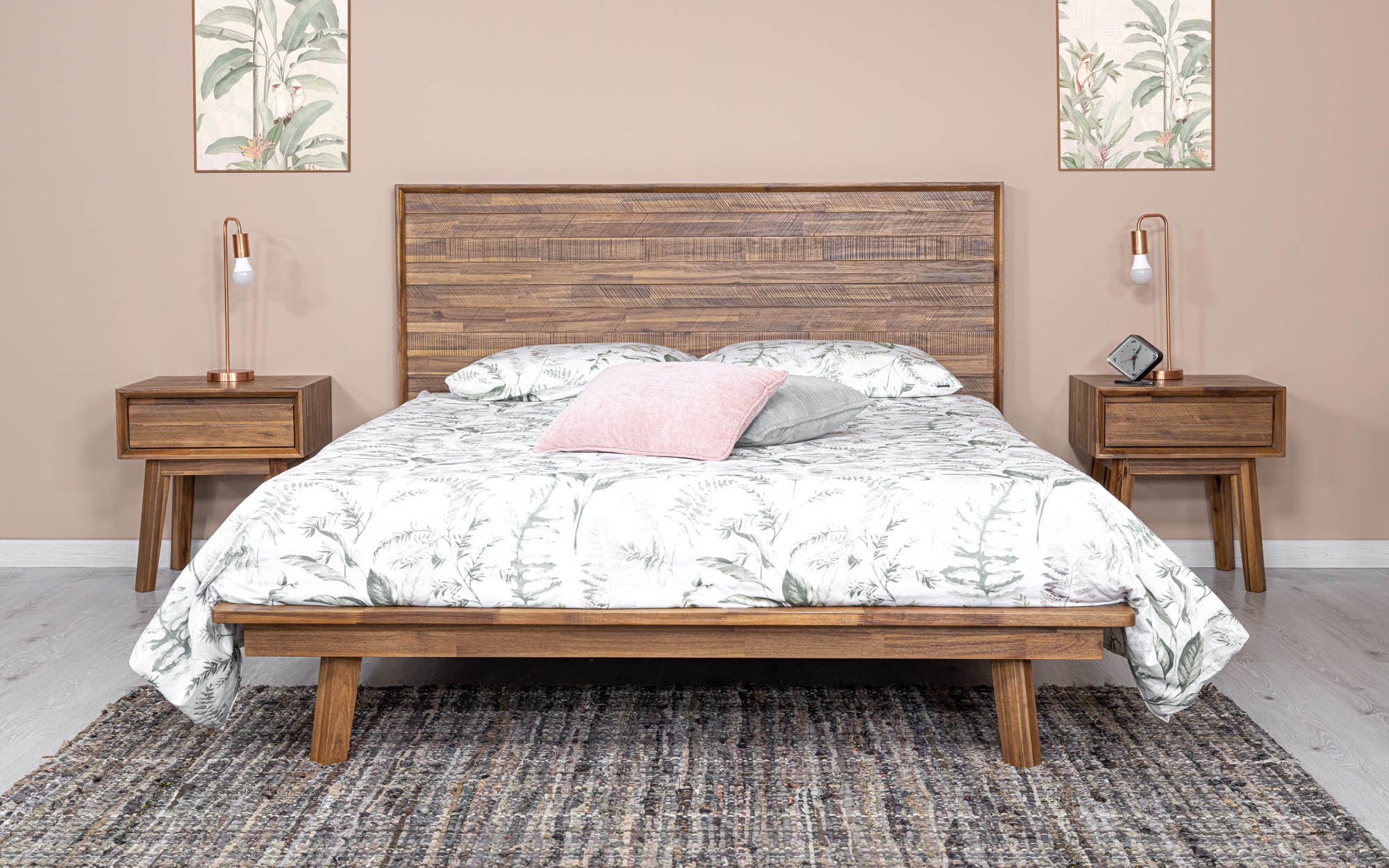 Gia Queen Bed - Warm Pecan - Image 2