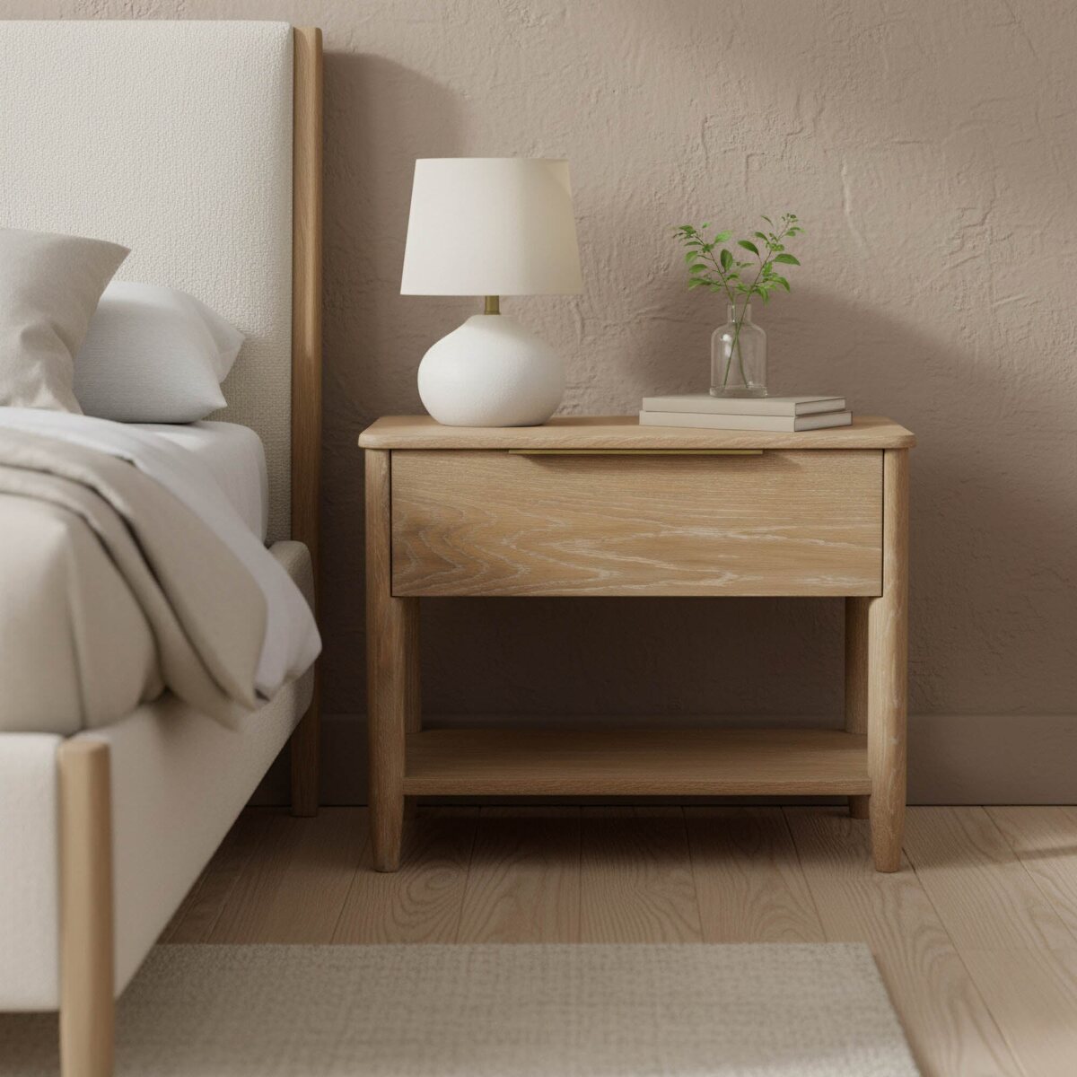 Kamelia Nightstand - Sand - Image 14