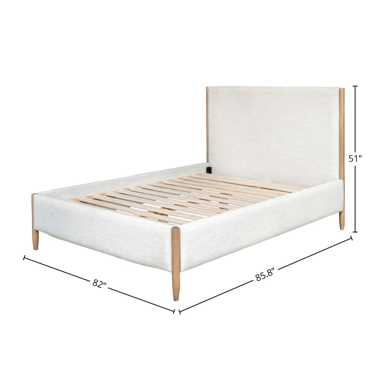 Kamelia King Bed - Sand - Image 3