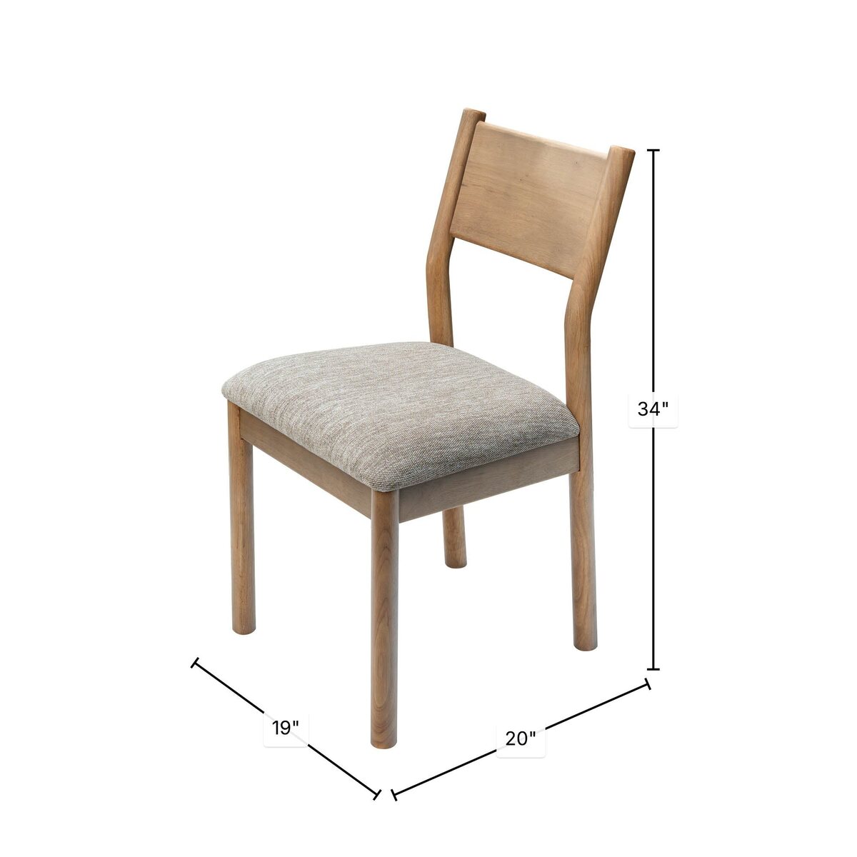 Kamelia Dining Chair - Sand - Image 3