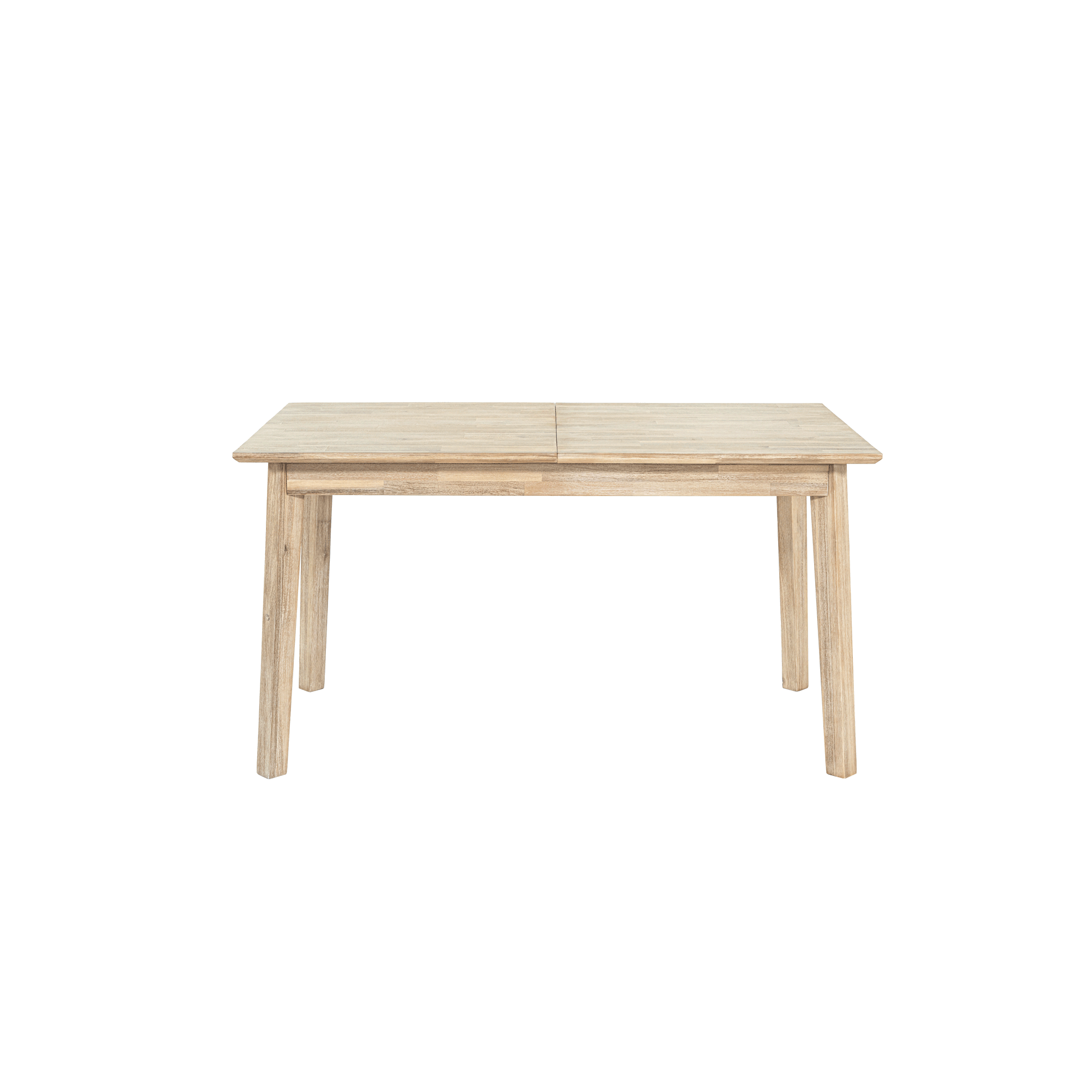 Gia Small Extension Dining Table w/ Butterfly System 55/71" - Light Driftwood - Image 5