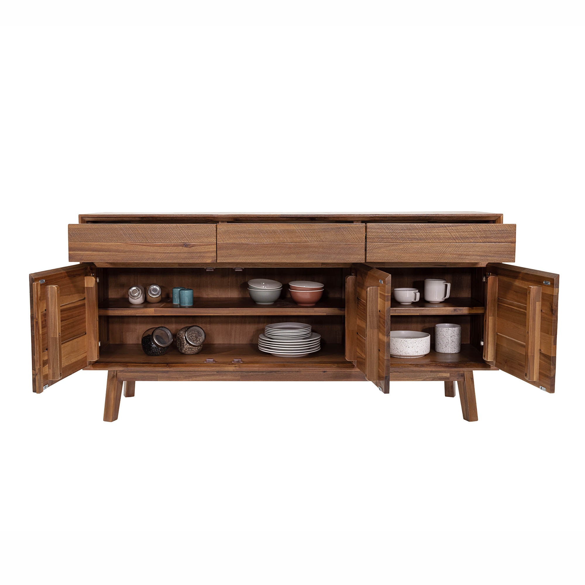 Gia Sideboard - Warm Pecan - Image 6