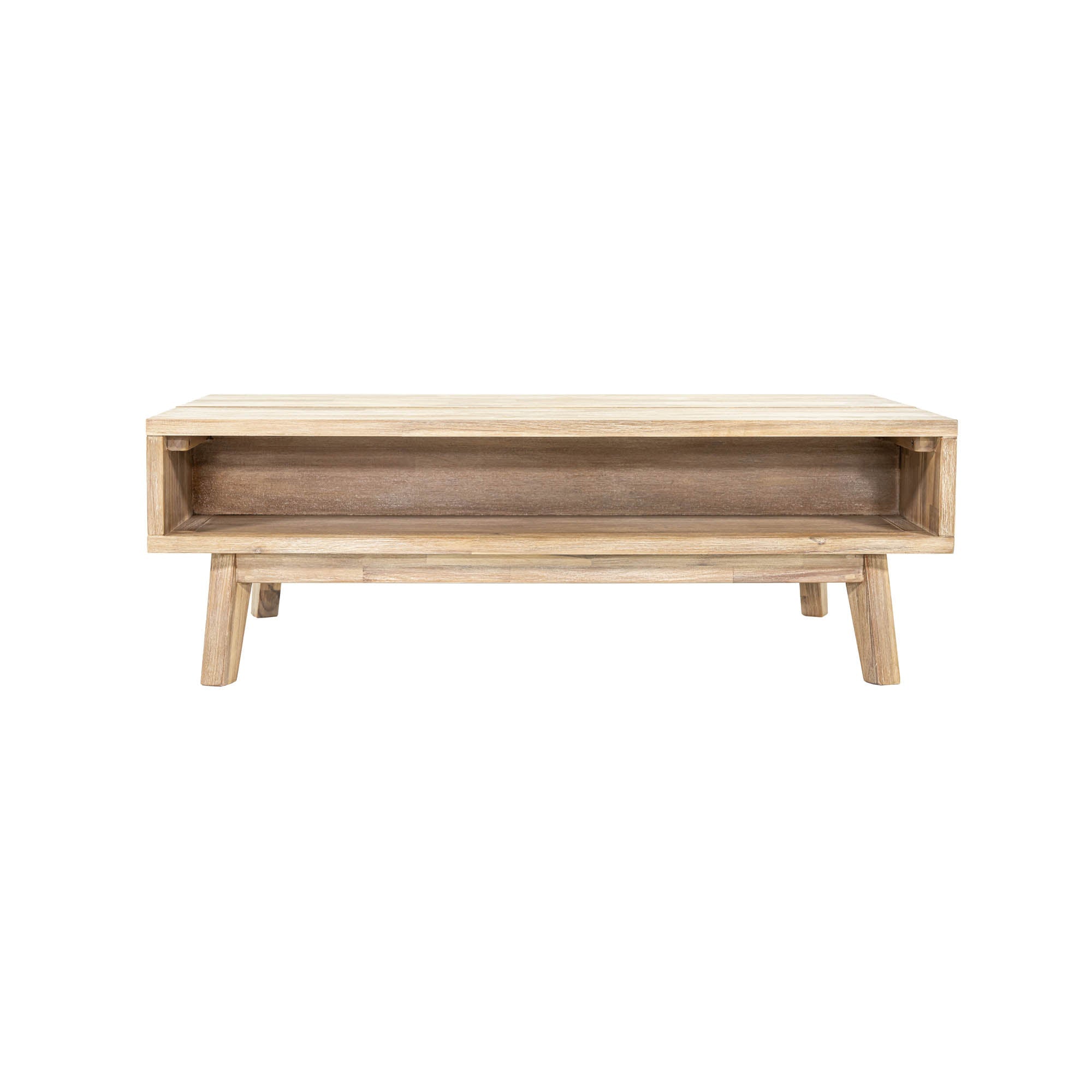 Gia Coffee Table w/ Lift Top - Light Driftwood - Image 6
