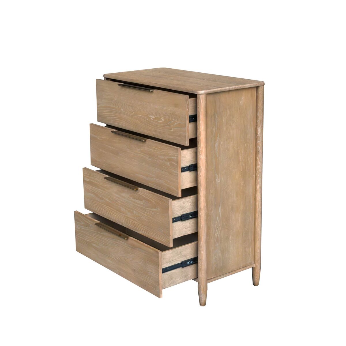 Kamelia 4 Drawer Chest - Sand - Image 6