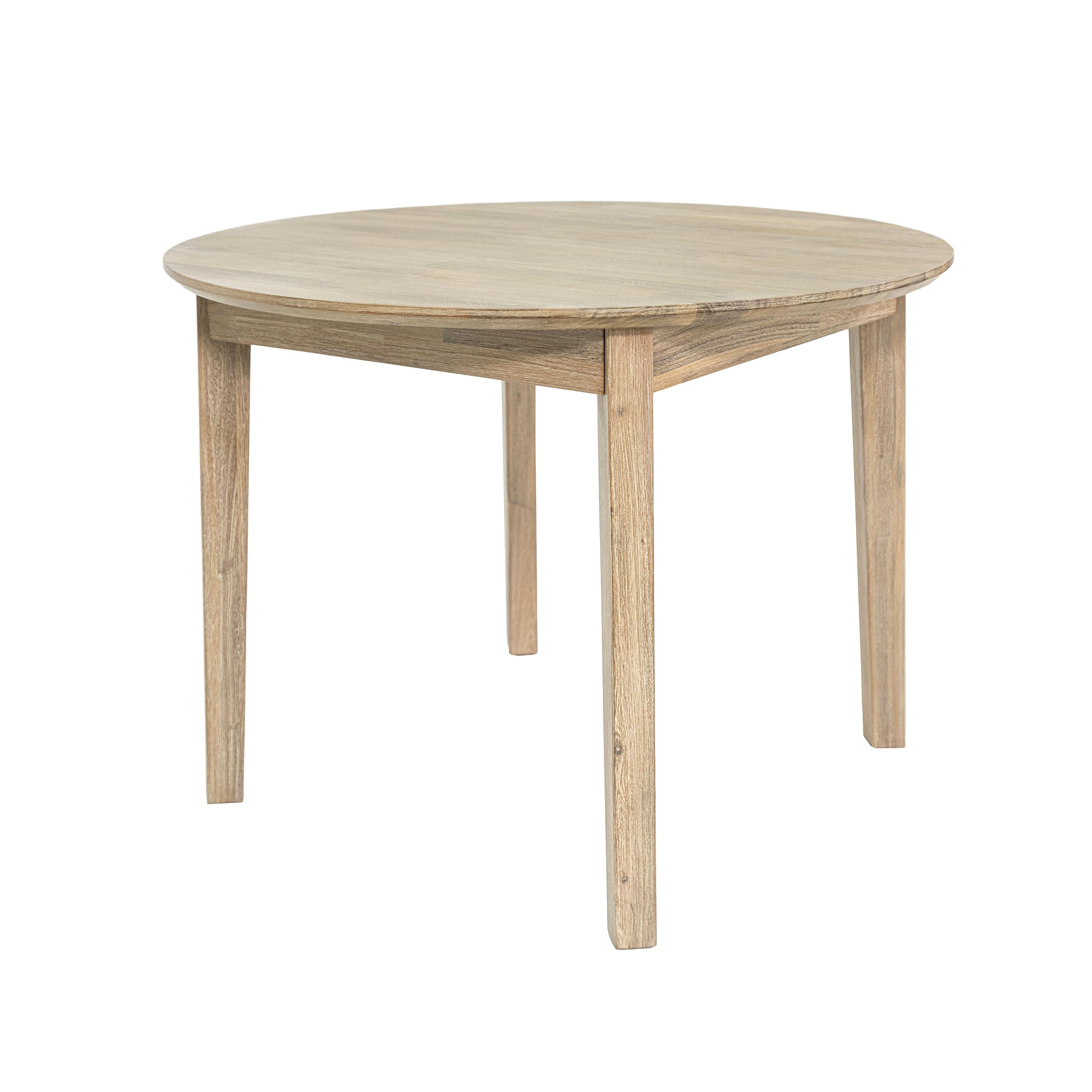 Gia Round Dining Table - Light Driftwood - Image 7