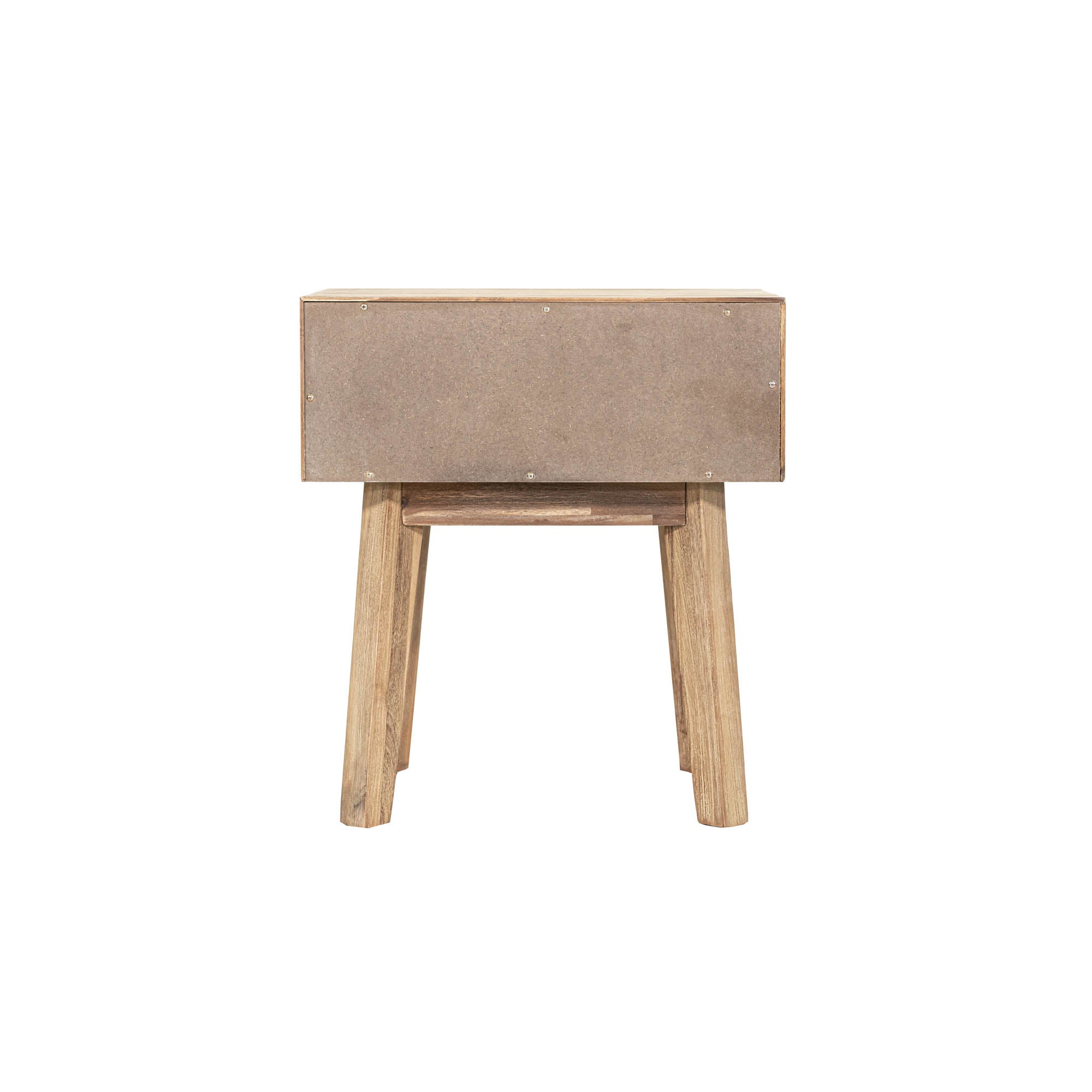 Gia 1 Drawer Nightstand - Light Driftwood - Image 8