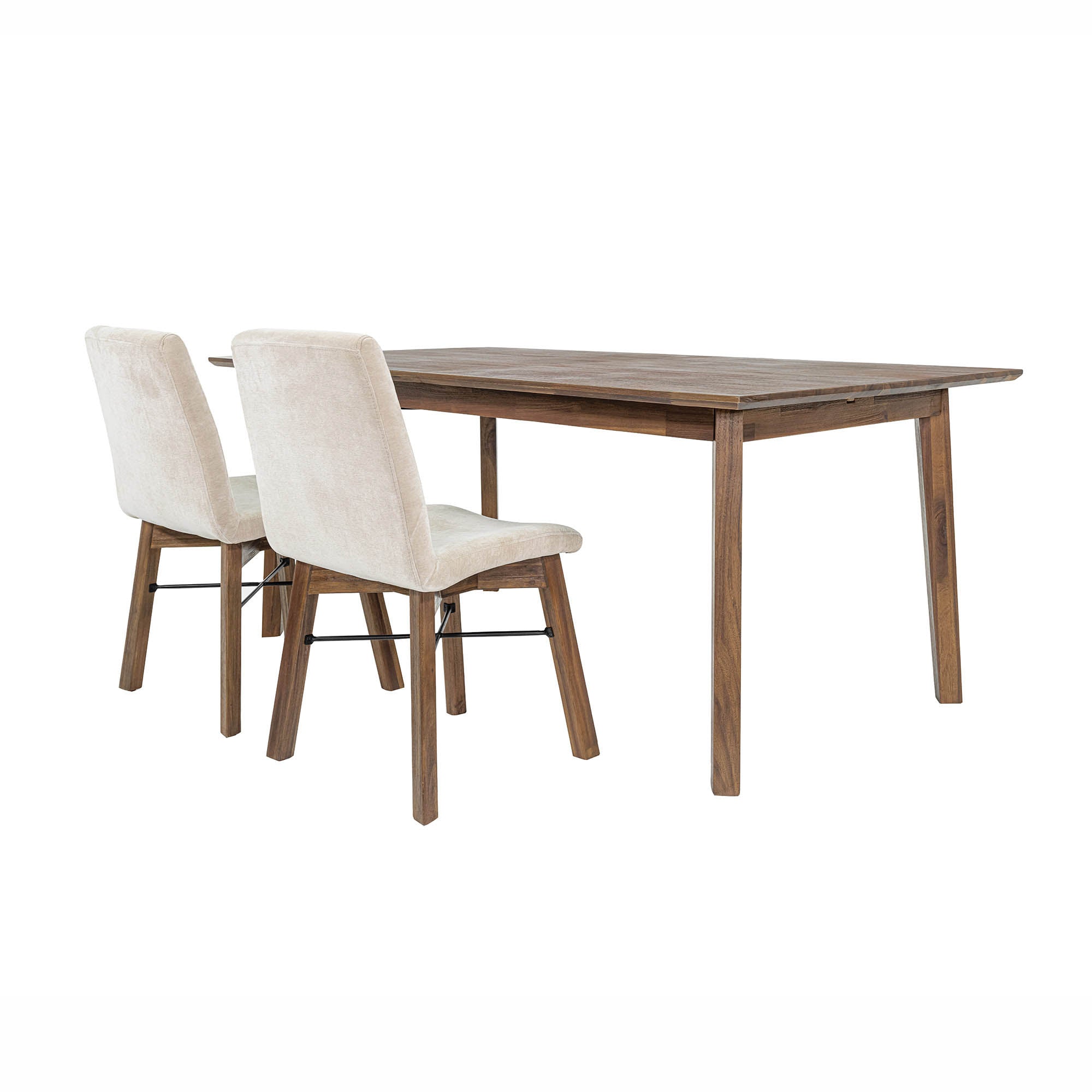 Gia Extension Dining Table 71/102" - Warm Pecan - Image 8
