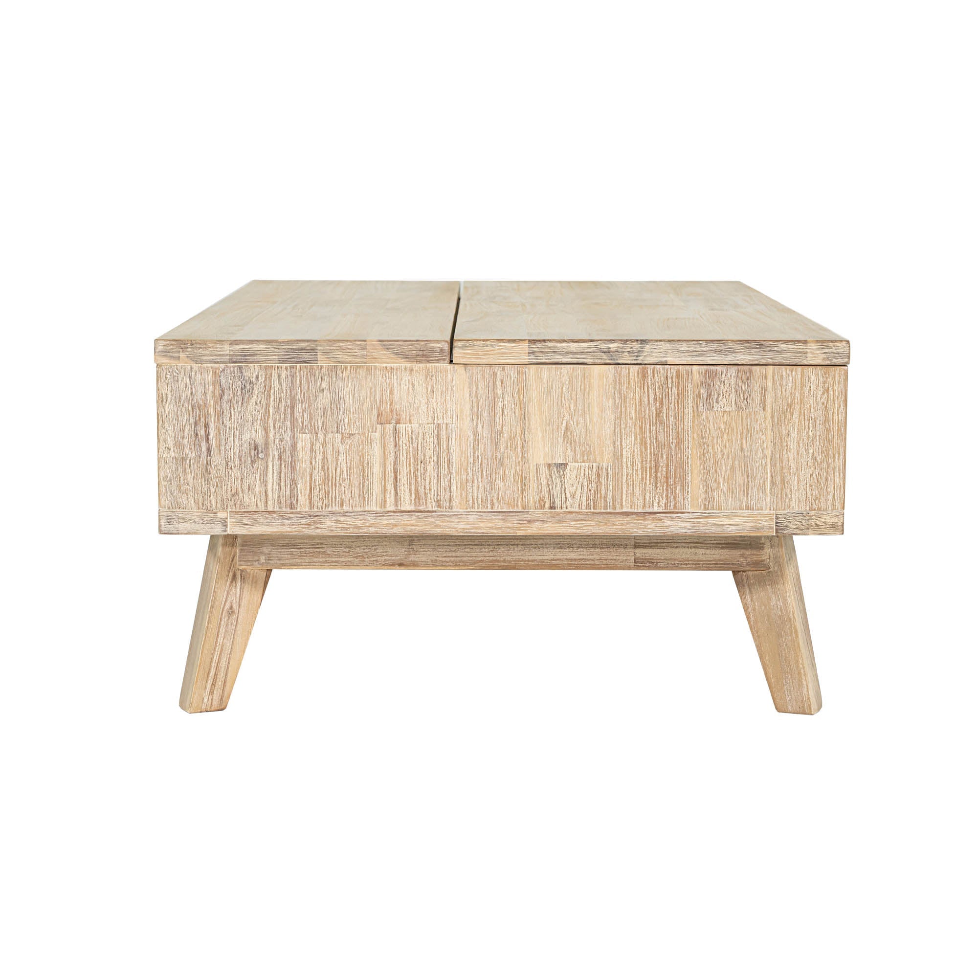 Gia Coffee Table w/ Lift Top - Light Driftwood - Image 8