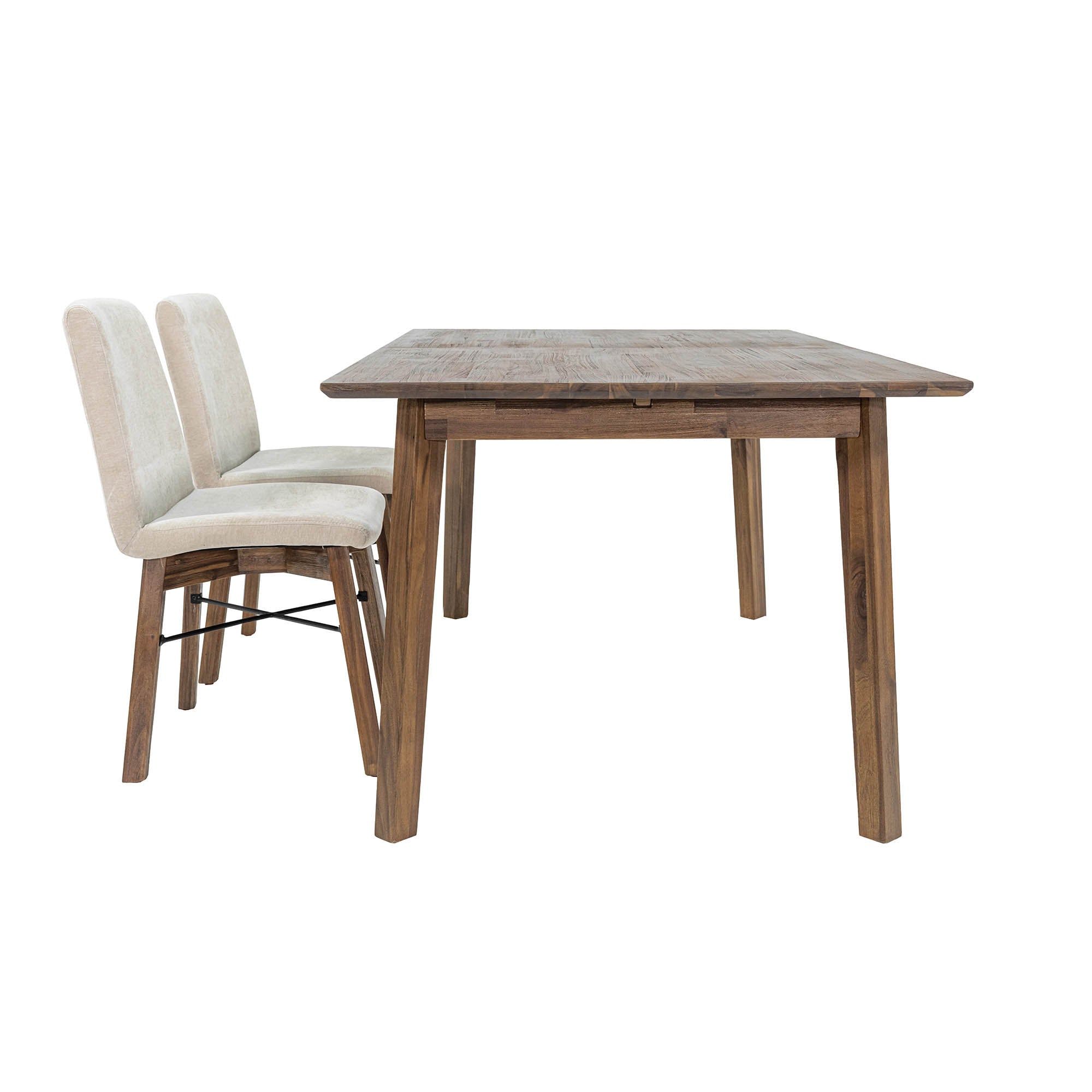 Gia Extension Dining Table 71/102" - Warm Pecan - Image 10