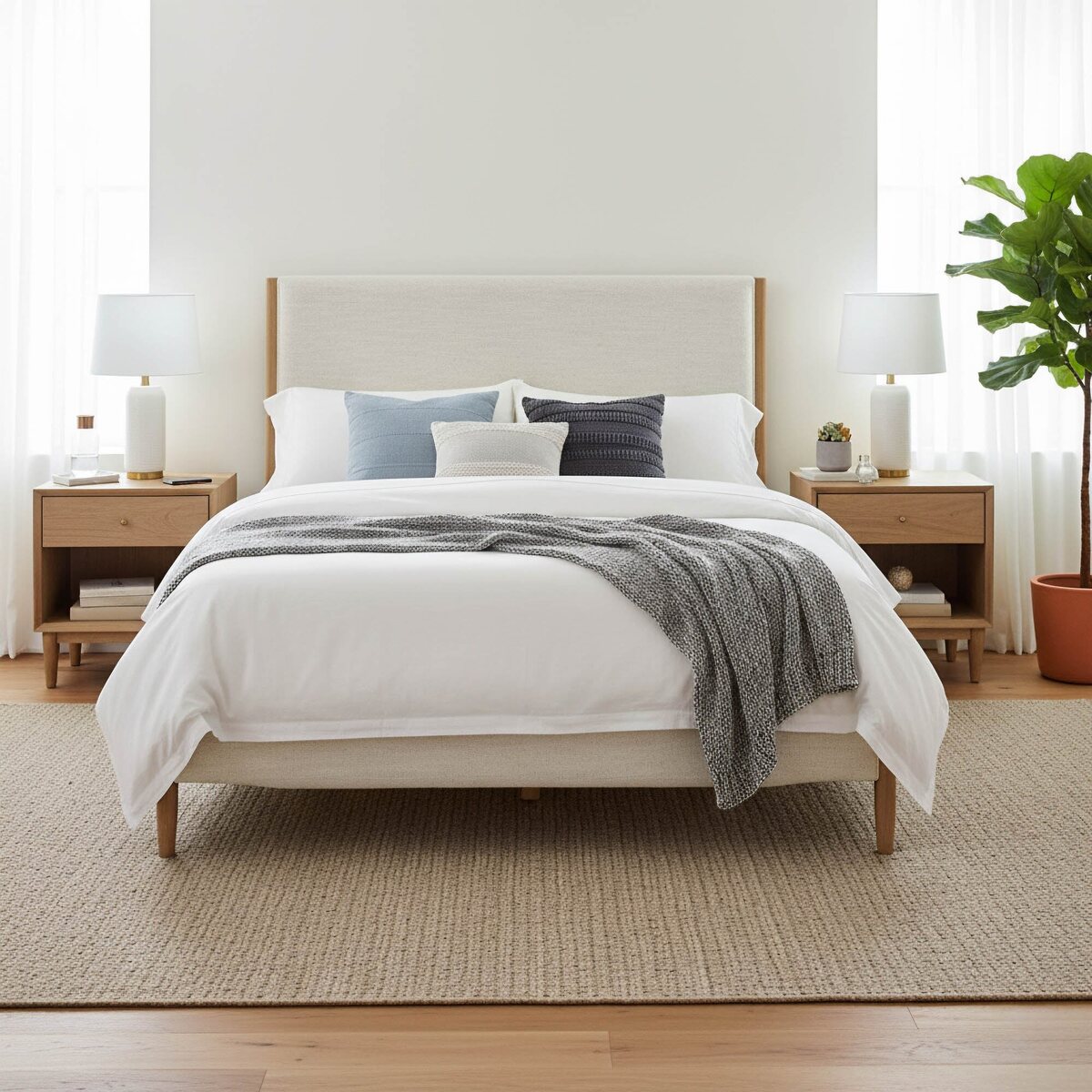 Kamelia King Bed - Sand - Image 11
