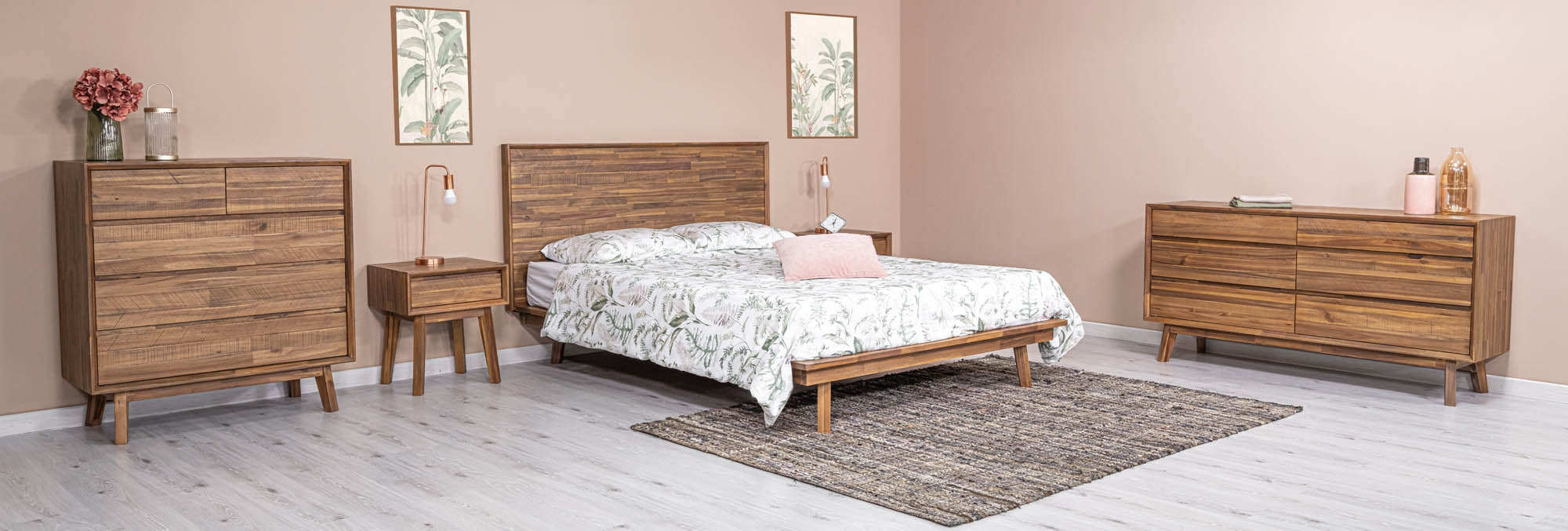 Gia Queen Bed - Warm Pecan - Image 14