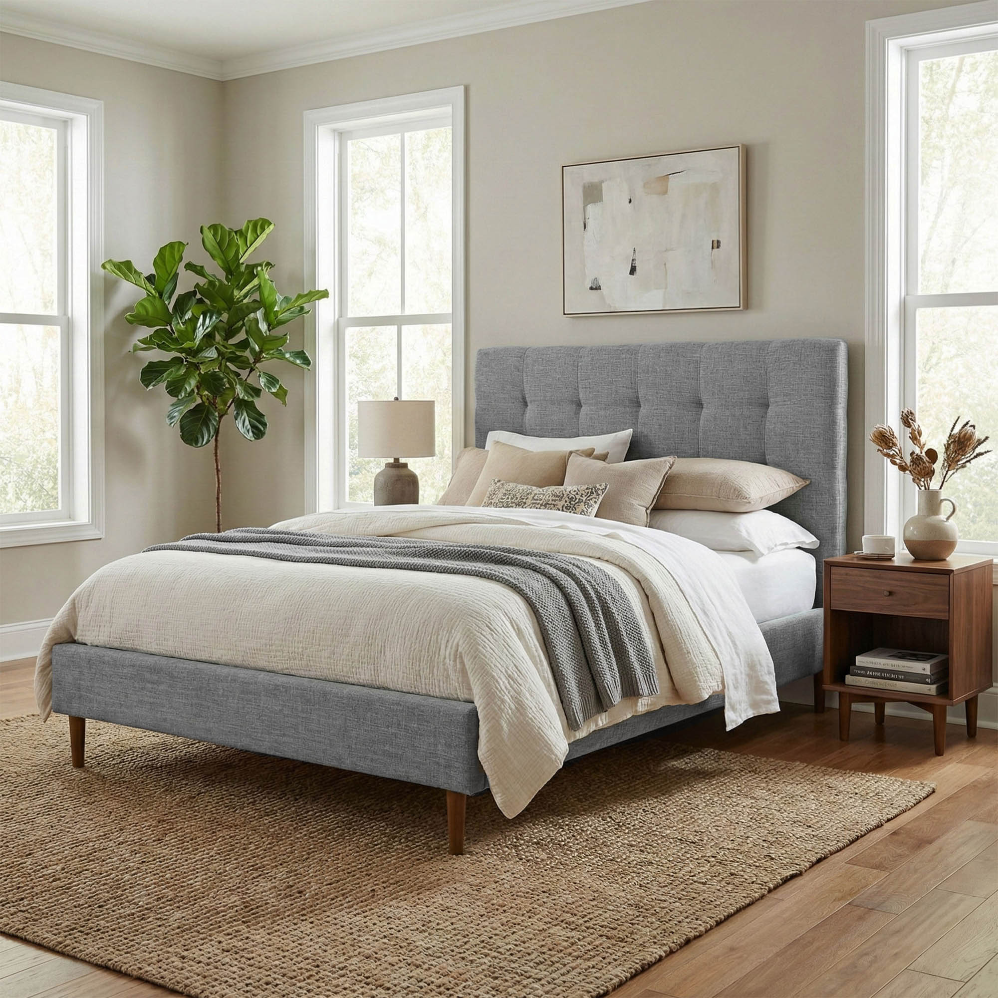 Audrey King Bed - Slate - Image 2