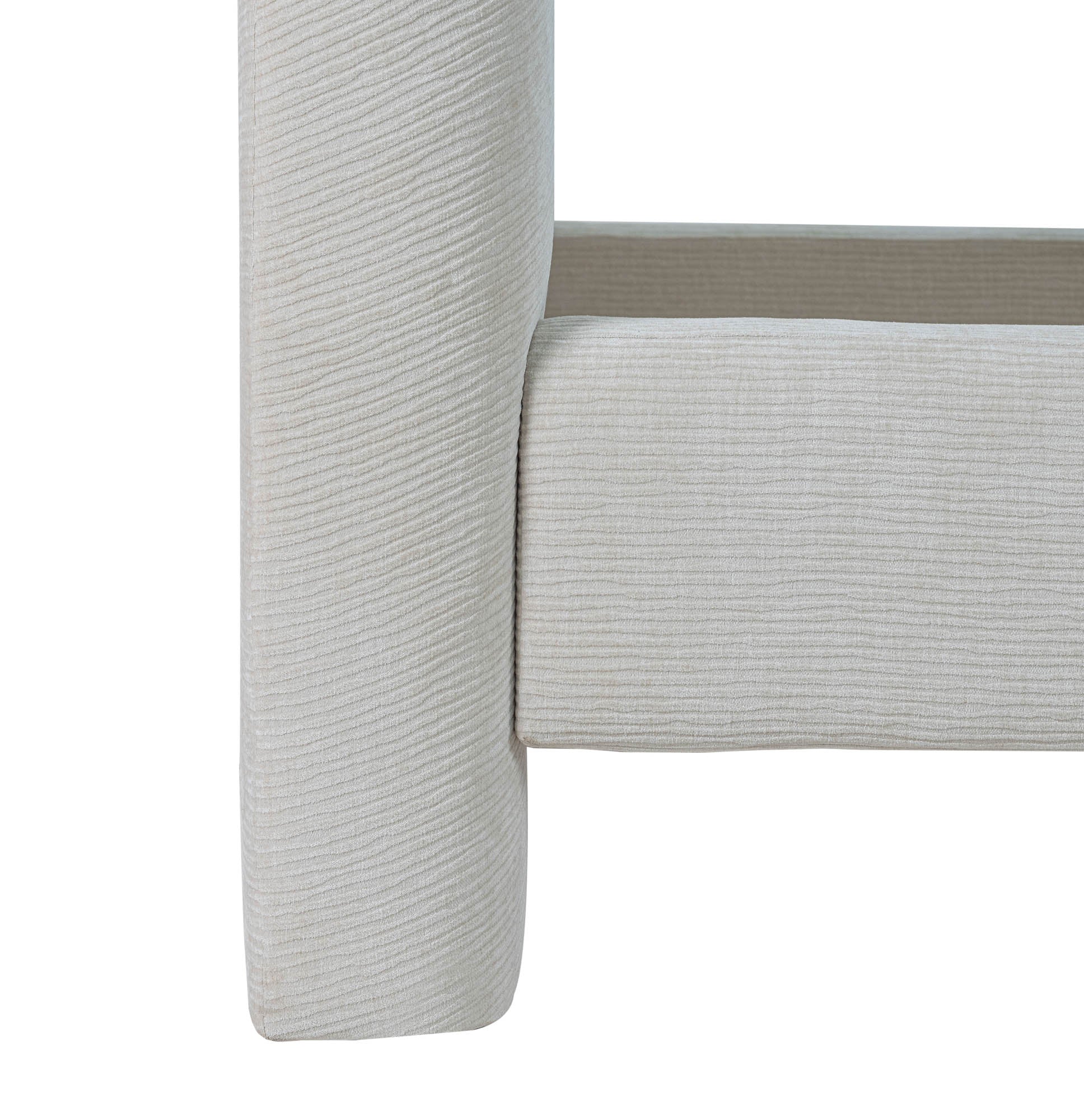 Nina King Bed - Ecru - Image 7