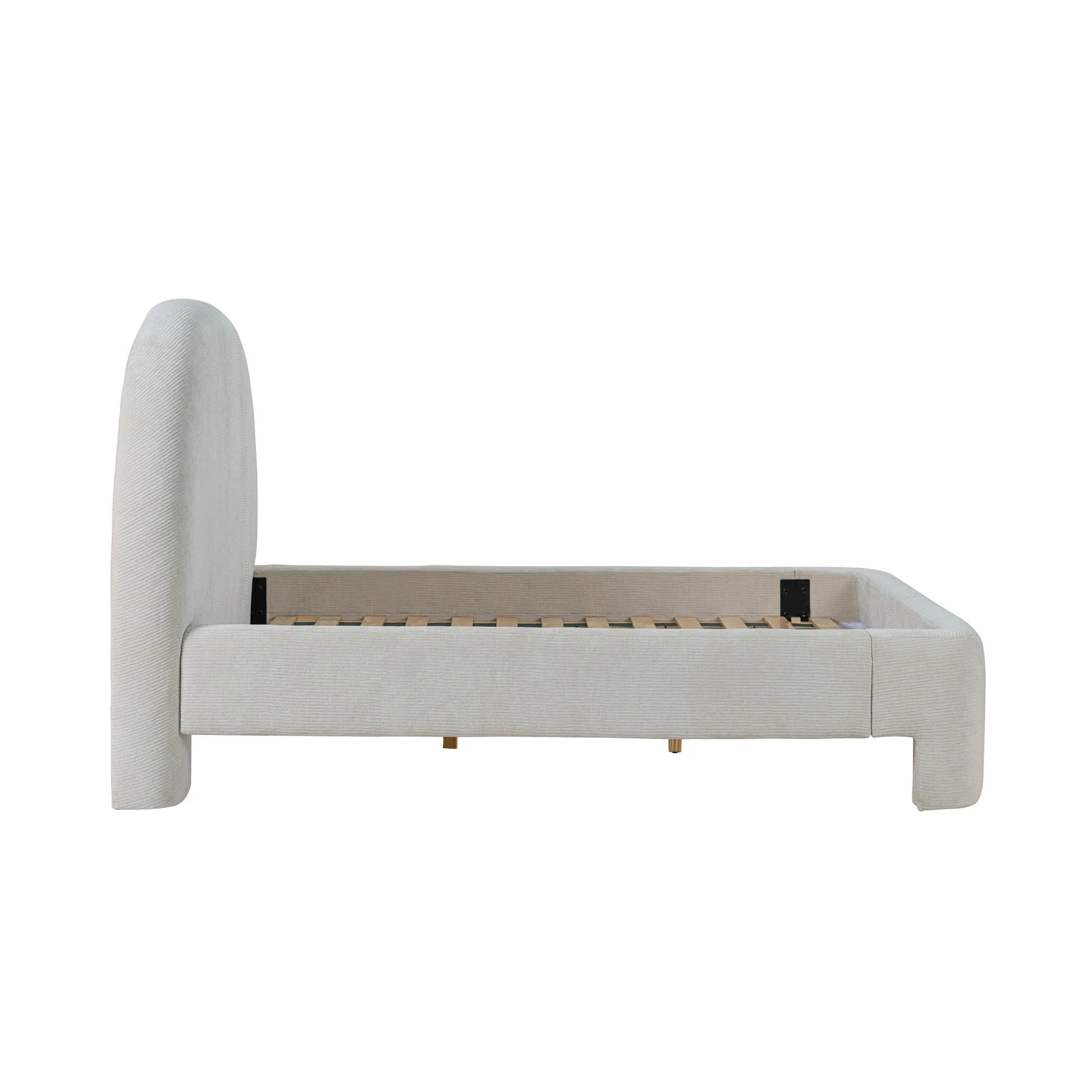 Nina Queen Bed - Ecru - Image 3