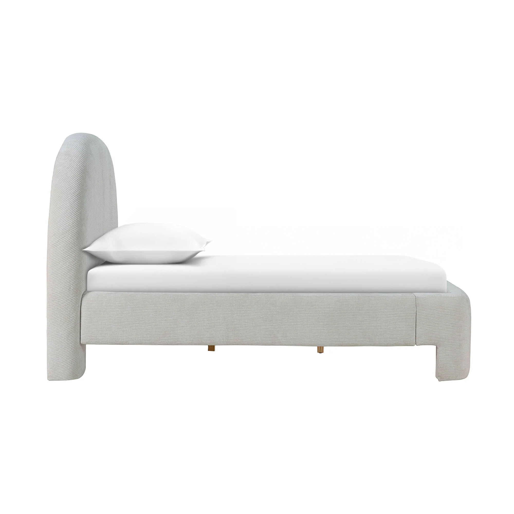 Nina Queen Bed - Ecru - Image 7