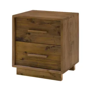 Nevada Nightstand - Dark Driftwood