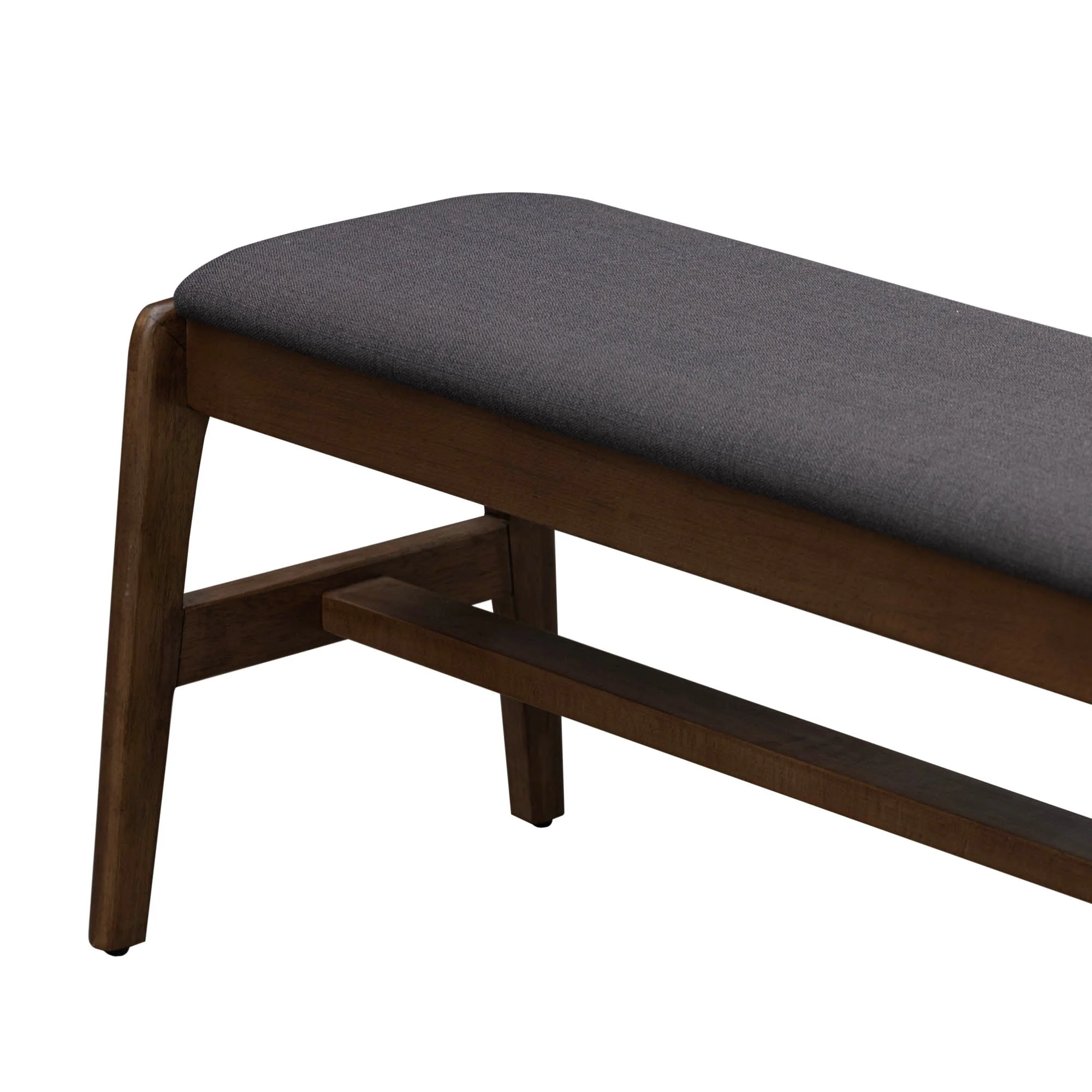 Remix Upholstered Bench - Grey - Image 5