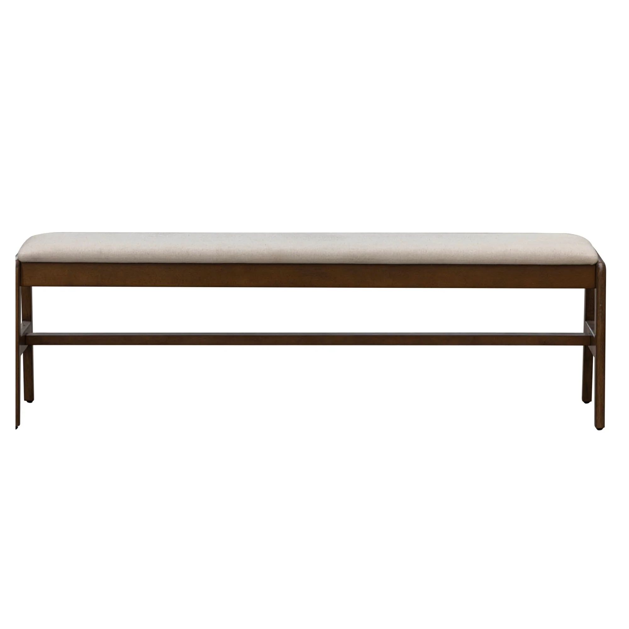 Remix Upholstered Bench - Cream - Image 4