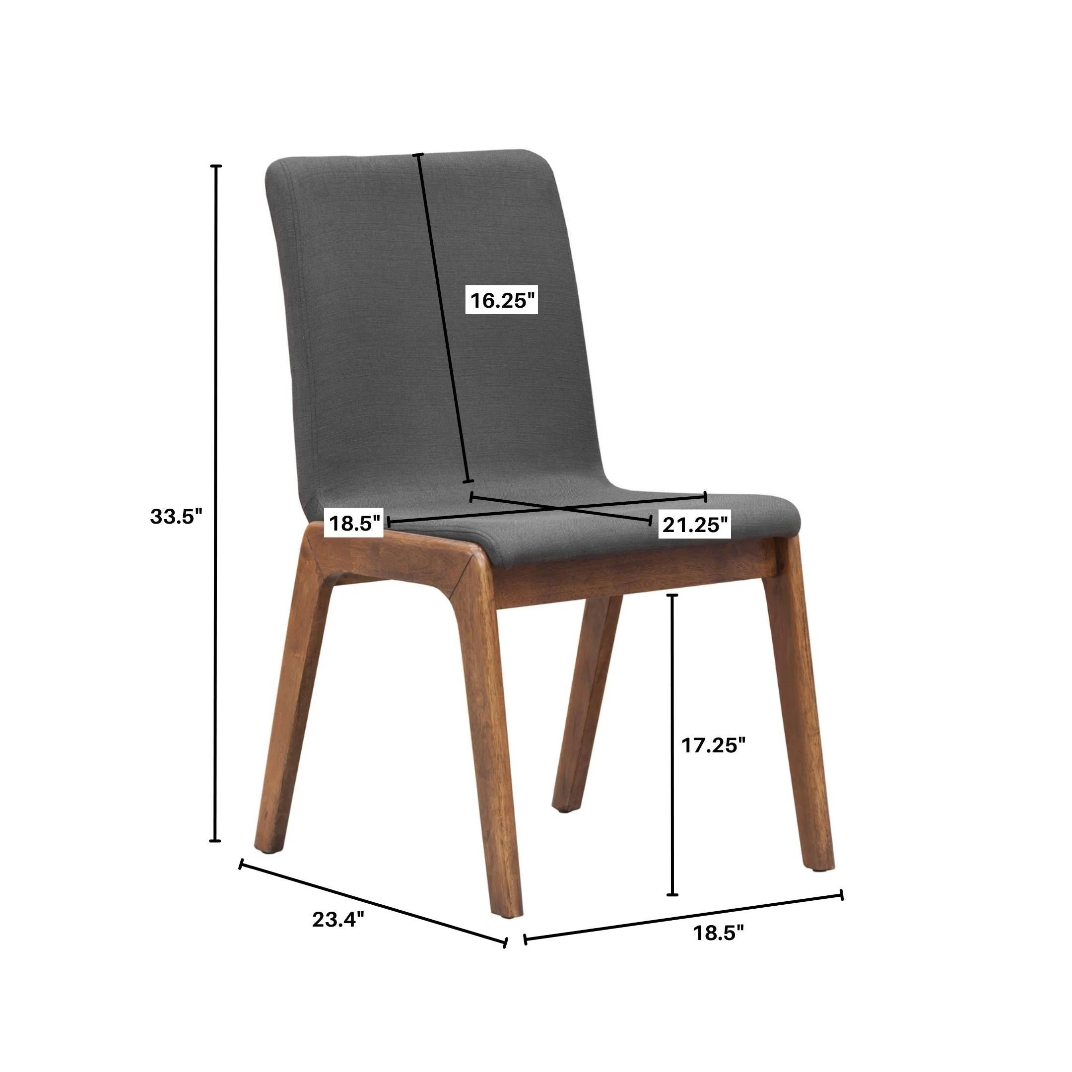 Remix Dining Chair - Grey - Image 7