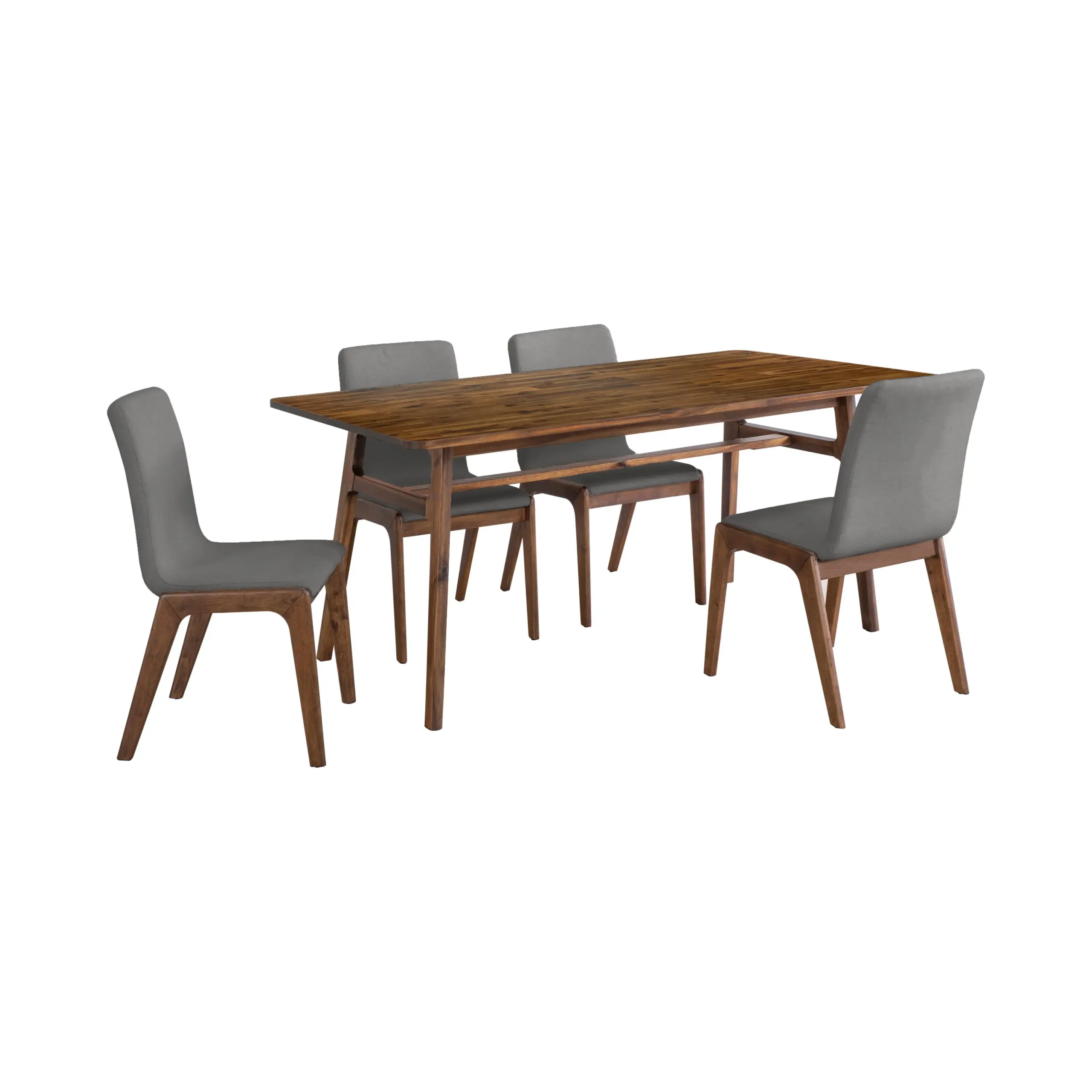 Remix Dining Table Set w/ Grey Chairs - Image 3